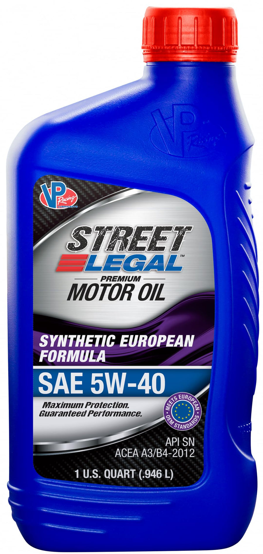 VP Street Legal EURO Formula 5W-40 Synthetic Oil (SN)