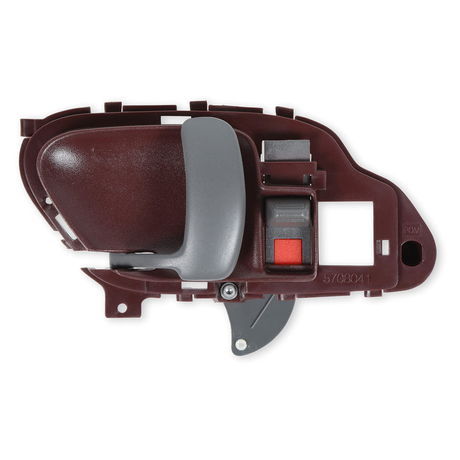 Maroon Holley Classic Trucks 05-152 Inner Door Handle with Black Handle - LH