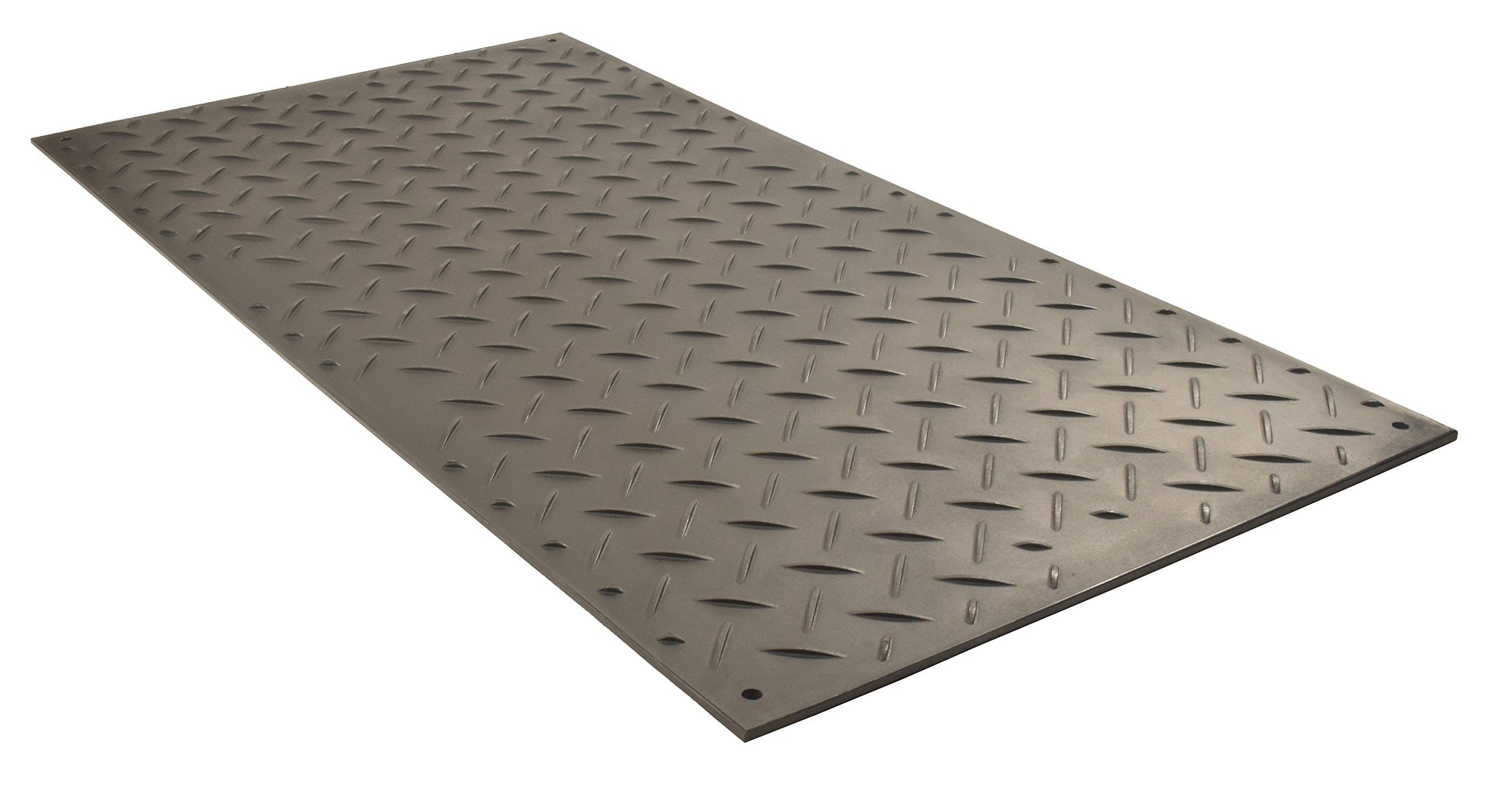 Checkers Industrial Safety Products Alturna Mat AM48 1 ea., High Density Polyethylene, 4' x 8' x 1/2", Black