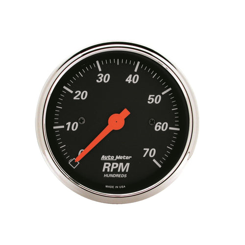 Auto Meter Designer Black Dash 1478 Electric Tachometer 3.125 in.