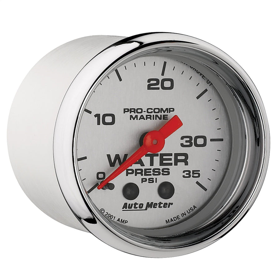 Marine AutoMeter 200772-35 Mechanical Water Pressure Gauge