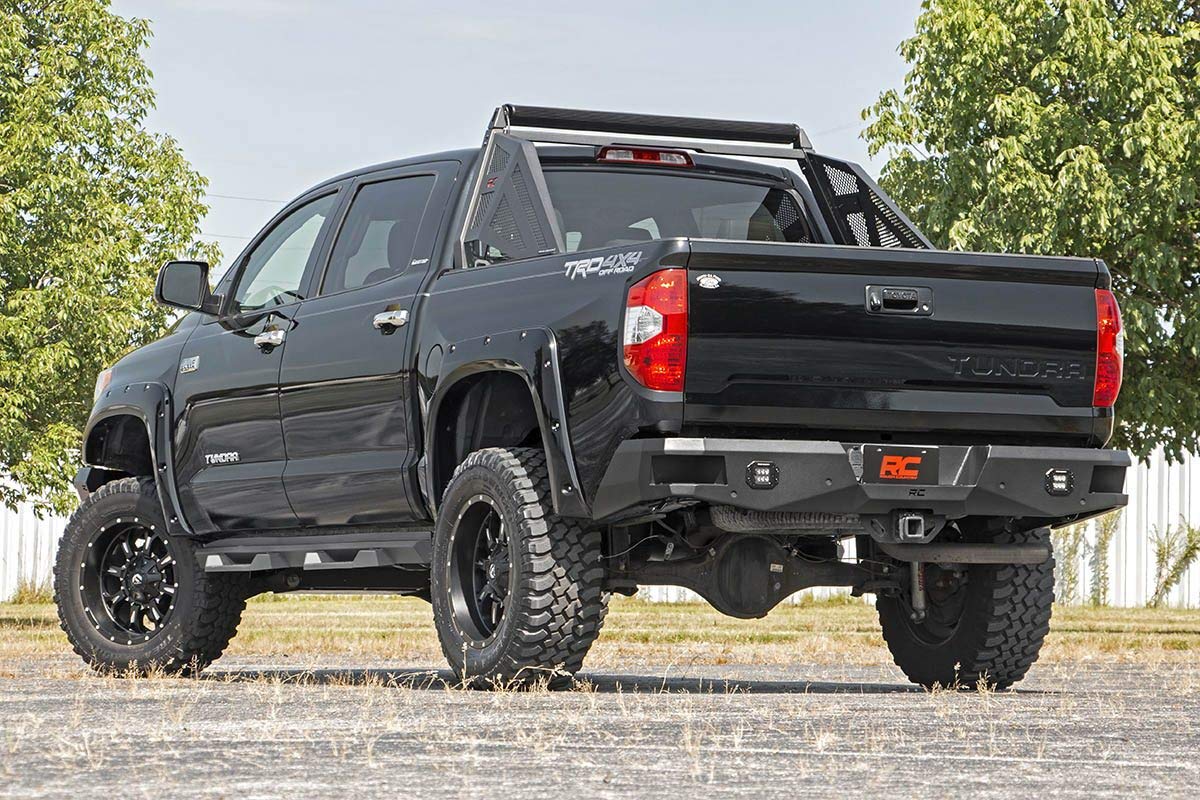 Rough Country Rear Heavy Duty LED Bumper for 2014-2021 Toyota Tundra - 10778