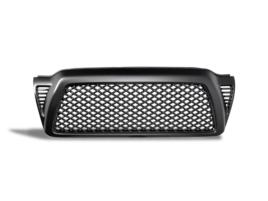 7165564 Armordillo USA Mesh Front Hood Grille - Matte Black Fits 2005-2011 Toyota Tacoma