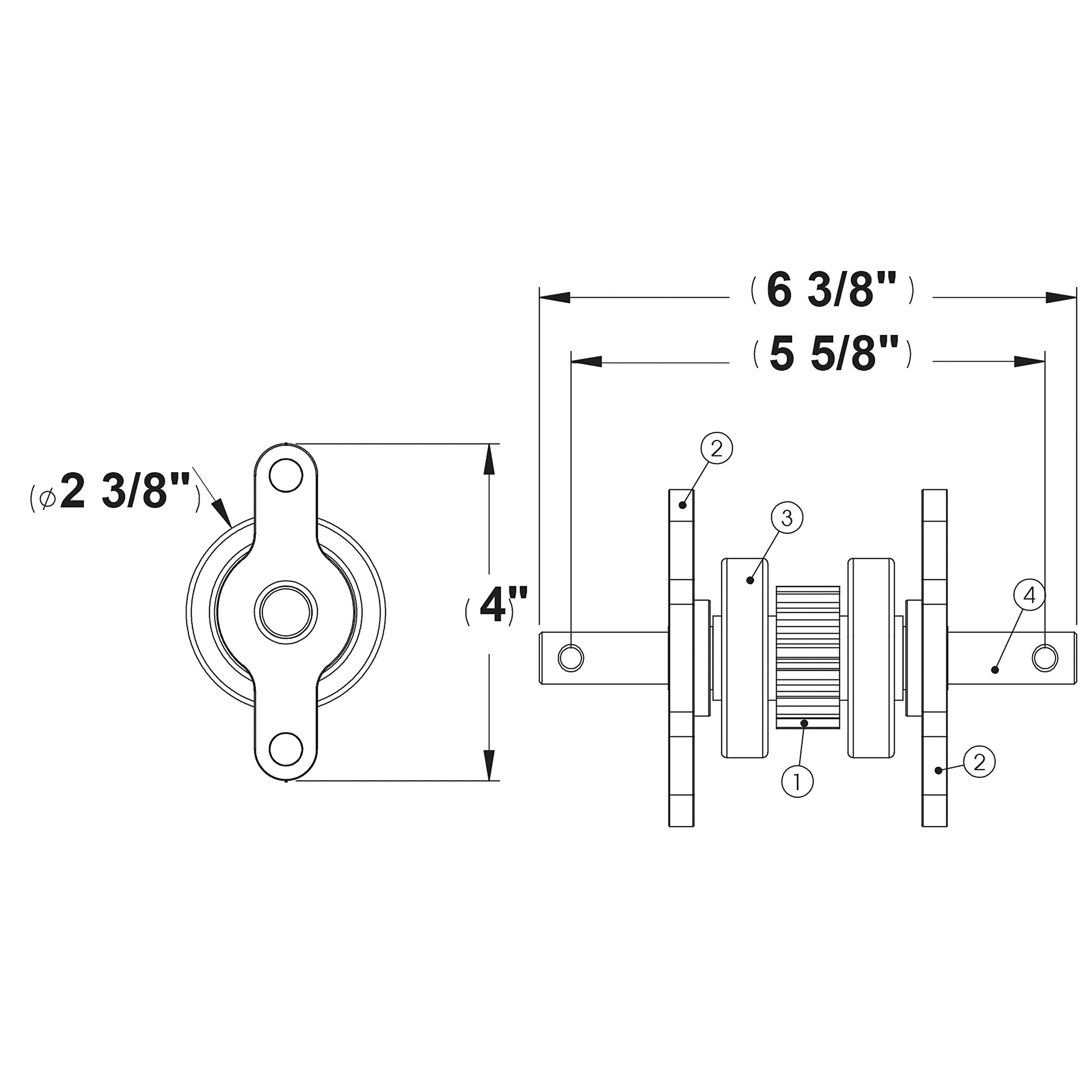 Replacement Part AP Products (014-281331 for Slide-Out Gear Pack