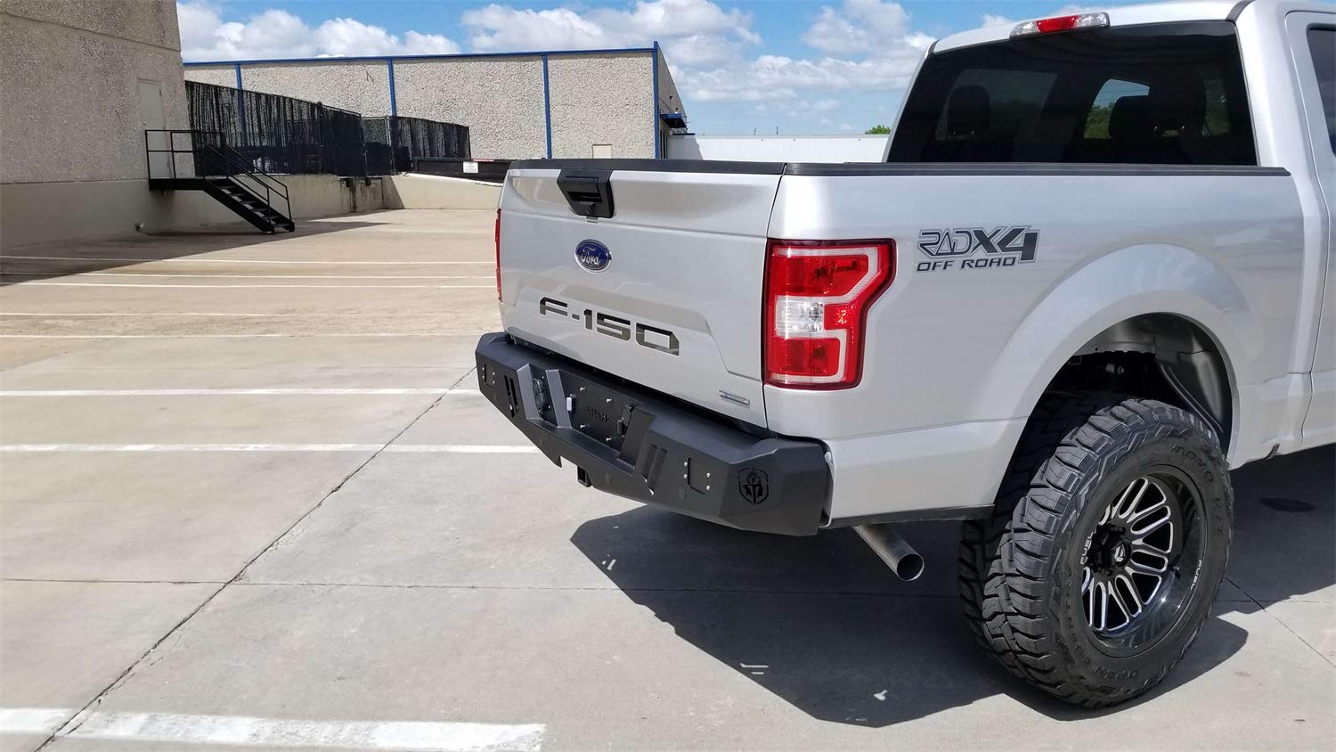 Rear Armor 4191XR0B Bumper Fits Ram 1500