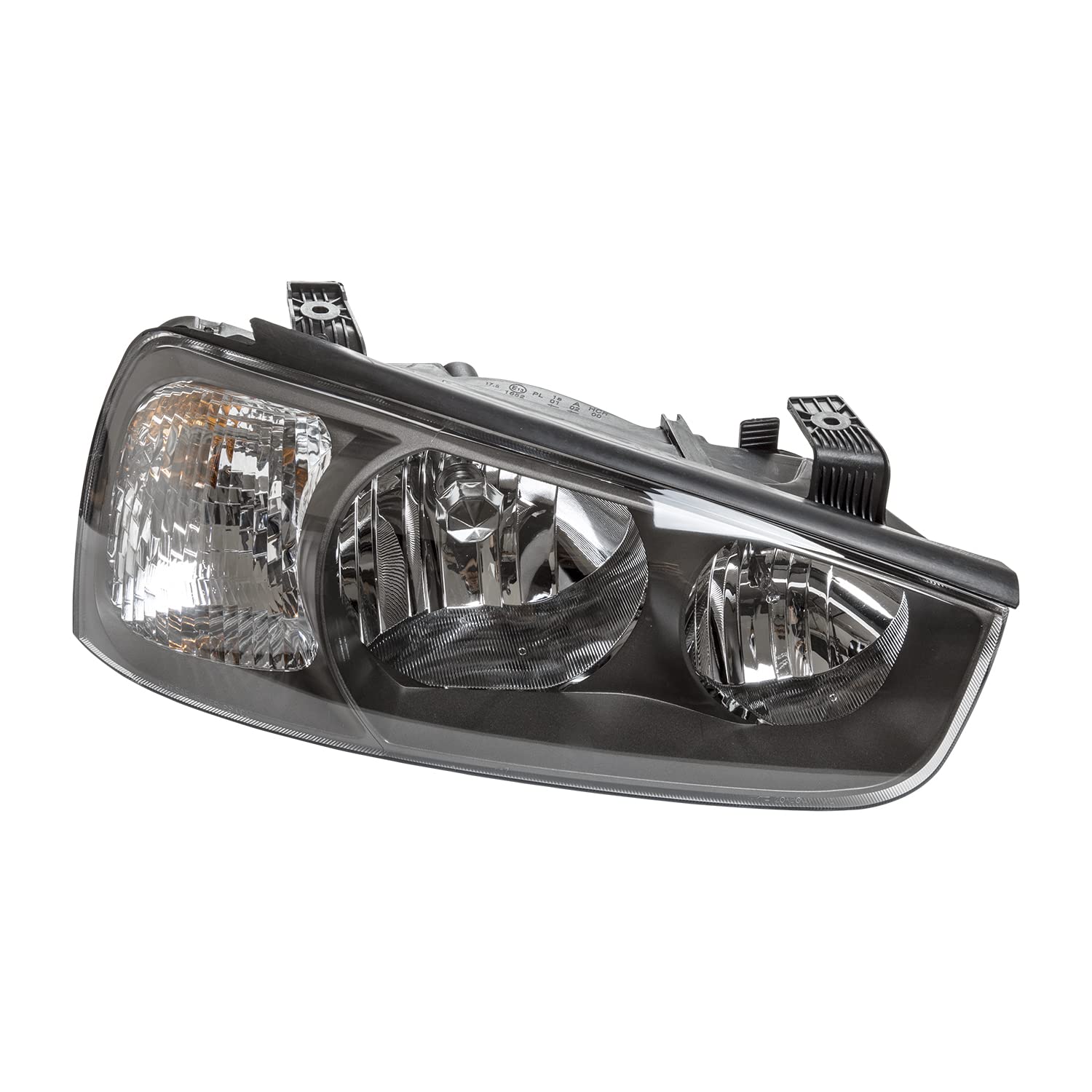 Right TYC Headlight Assembly Compatible with 2001-2003 Hyundai Elantra