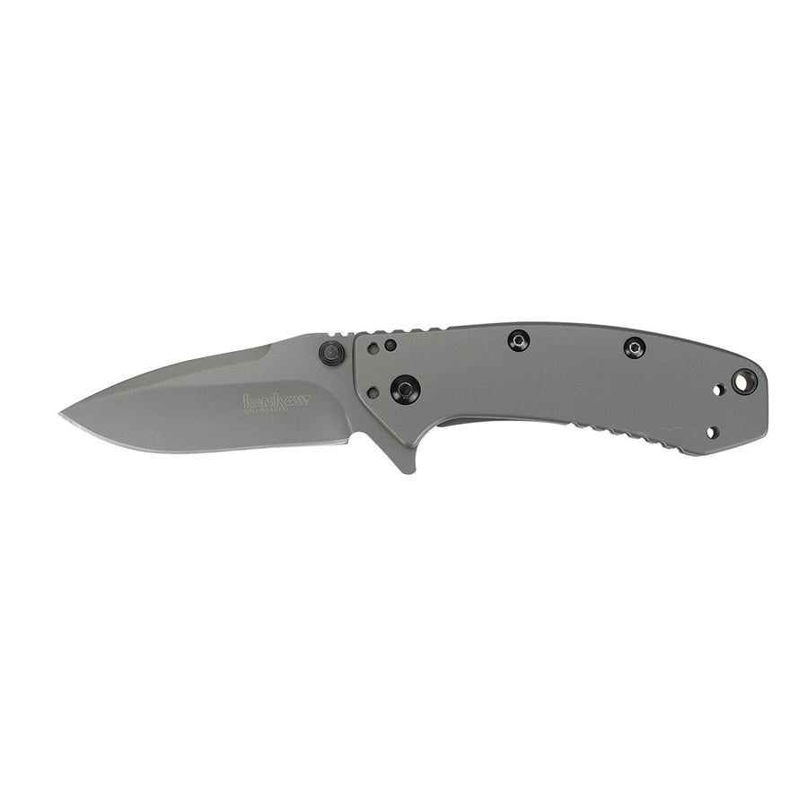 Hinderer CRYO Stainless Steel Folder Black Titanium - Clam Pack