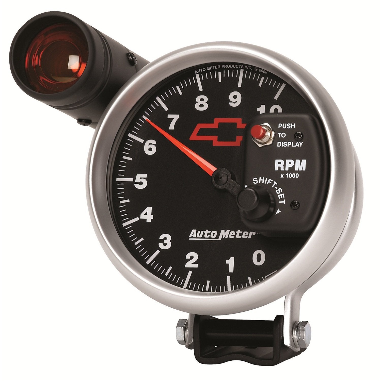 Auto Meter 5" 10000 RPM Shift-Lite Tachometer Gauge GM Performance Parts 3699-00406