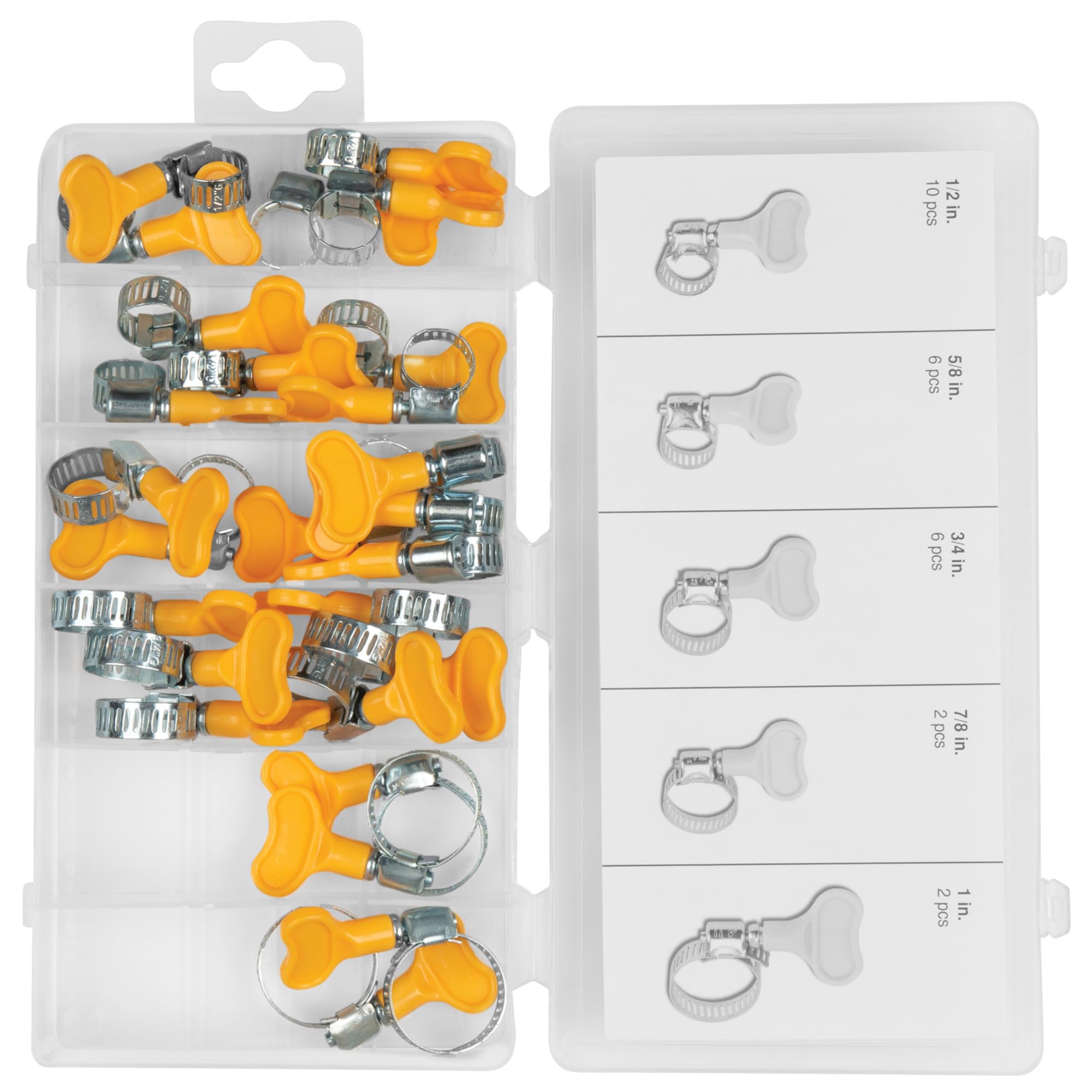 W5231 Performance Tool 26pc Key Type Hose Clamps Kit