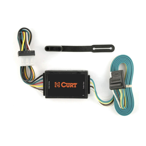 CURT 55593 Custom Vehicle-Side 4-Pin Trailer Wiring Harness, Fits Select Mazda CX-7
