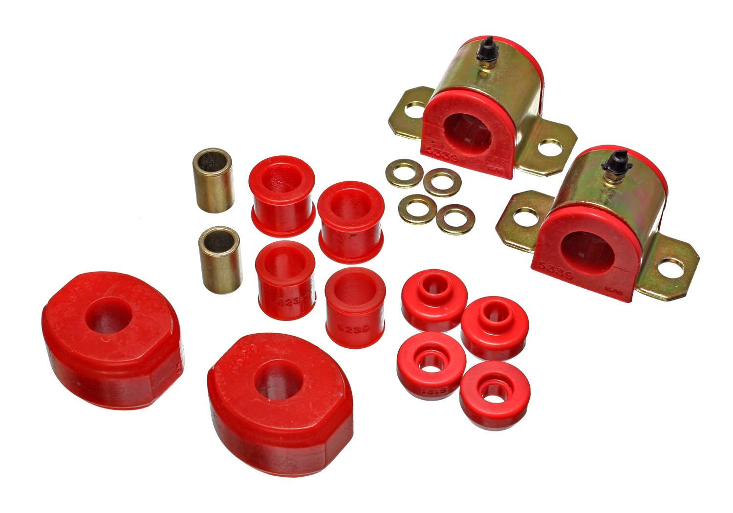 5.5140R Energy Suspension Sway Bar Bushing Set for Dodge P/U
