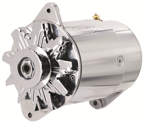 PowerGEN Powermaster GM Polish Short 90A 12V w/Pulley for 3/8" Belt
