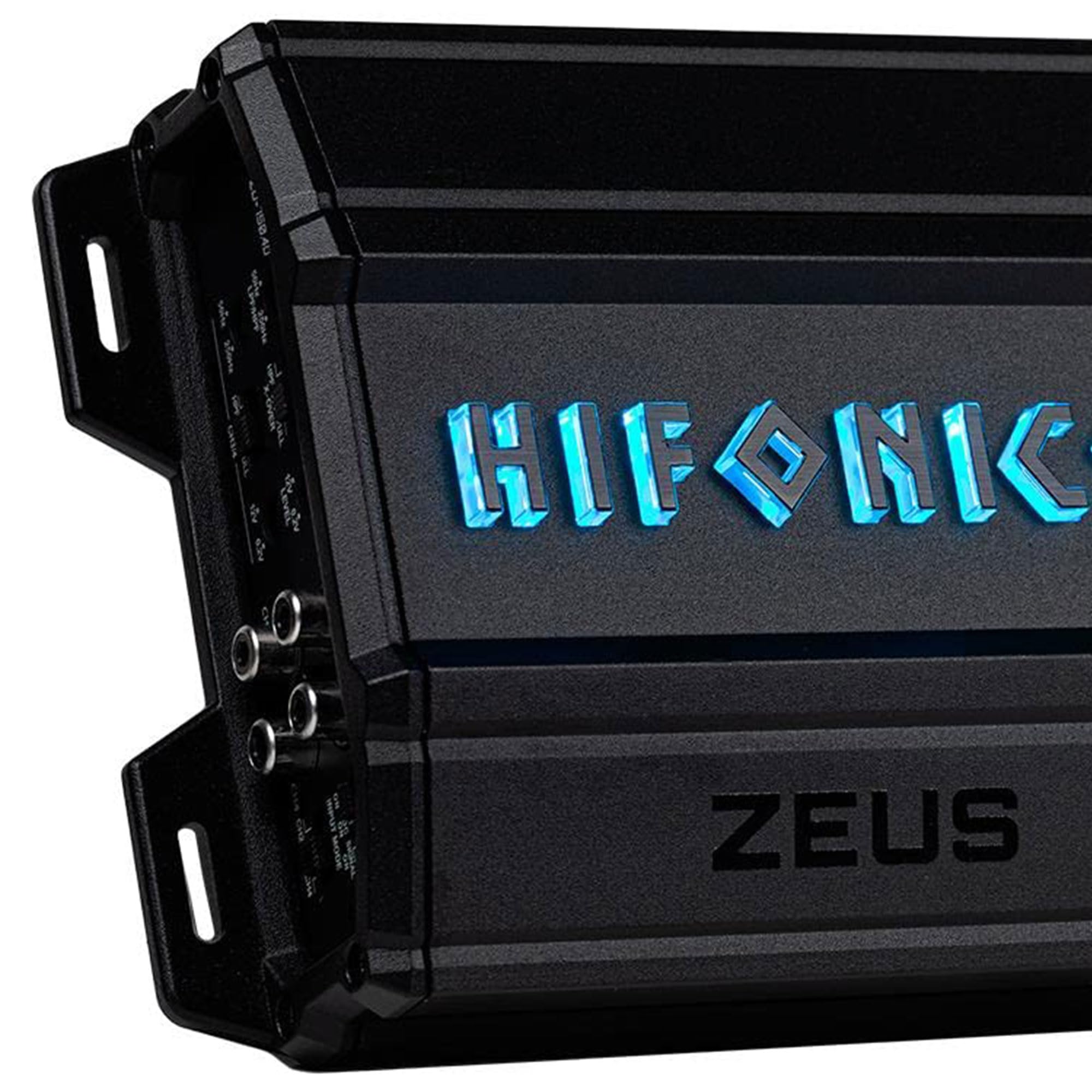 Hifonics Delta Zeus 750 Watt Compact 4 Channel Nickel Plated Mobile Car Audio Amplifier with Auto Turn On Feature, ZD-750.4D, Black