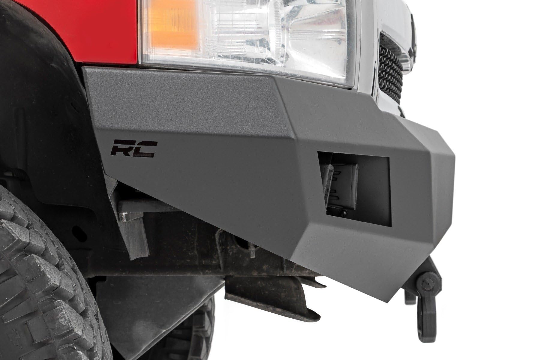 Heavy Duty Rough Country LED Front Bumper for 07-13 Chevy Silverado 1500-10769