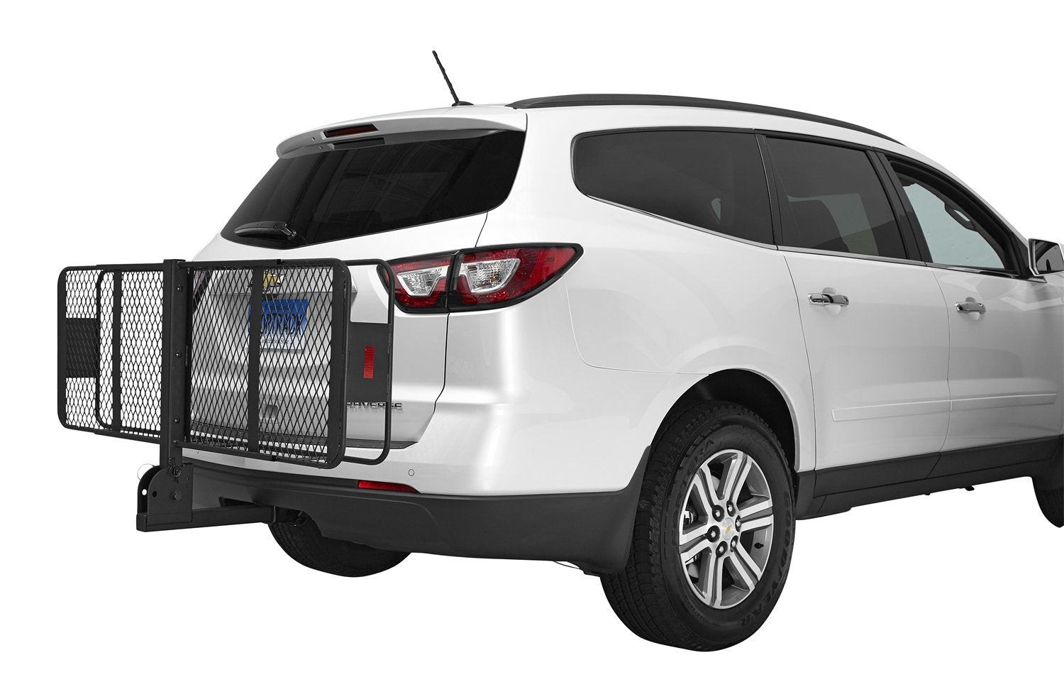 Folding SportRack SR9851 Hitch Basket, Black Vista