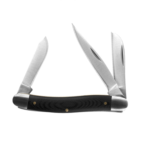 Brandywine Kershaw Slip Joint Knife Black G-10 (2.6" Satin) 4382