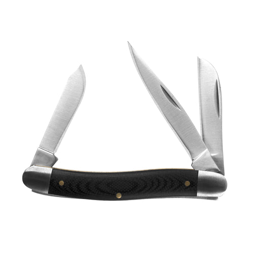 Brandywine Kershaw Slip Joint Knife Black G-10 (2.6" Satin) 4382