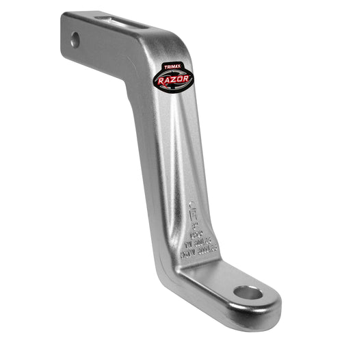 Trimax 8 Inch TRZ8ALFM Forged Aluminum Drop Hitch, Truck, Camper, Trailer, Towing, Fixed Ball Mount Drop Hitch 2 Inch Receiver - 8,000 Ib Tow Rating, 800 lb Tongue Capacity