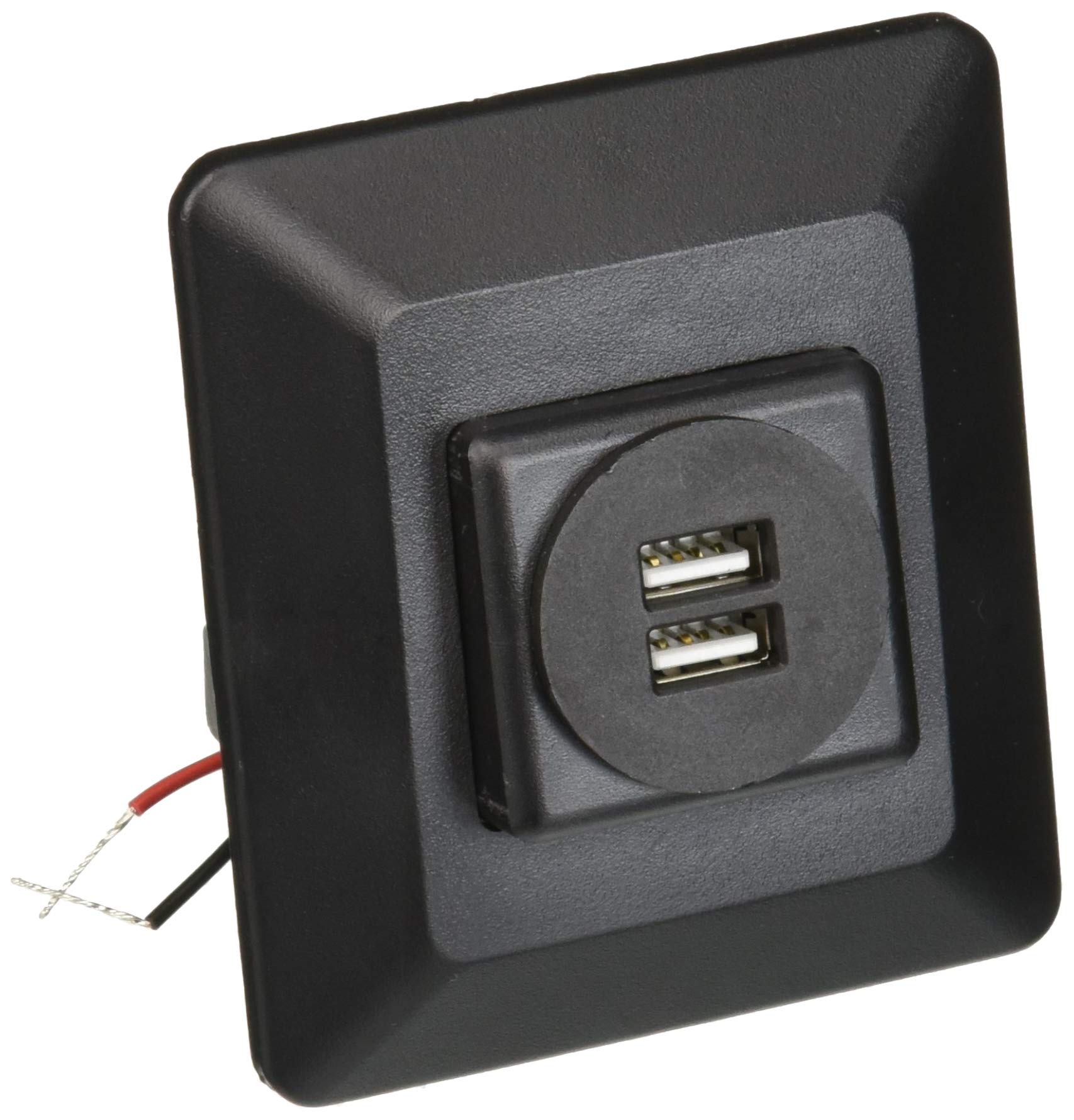 Valterra DG61030VP Diamond Group USB Charging Station Decor - Black