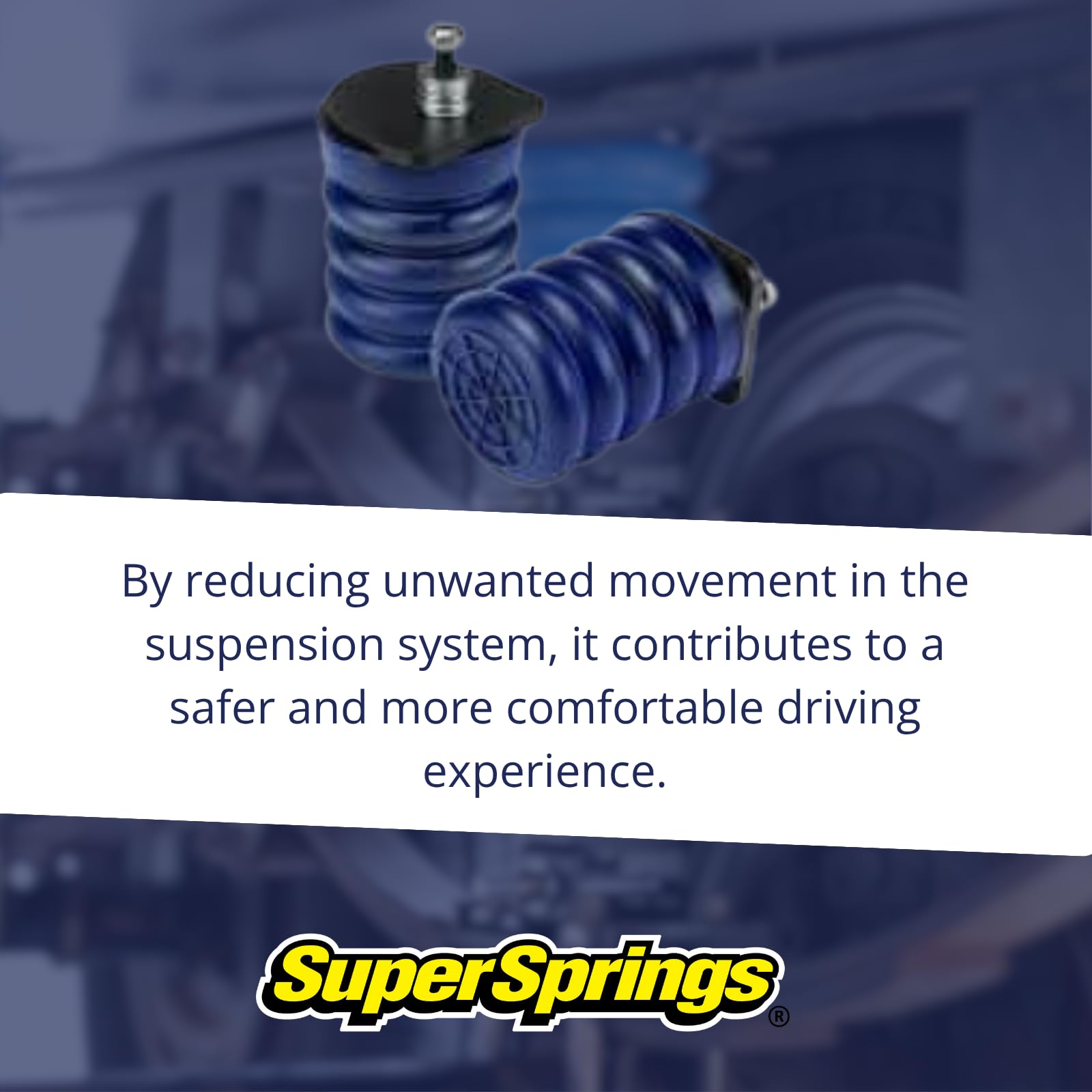 SSR-209-40 SuperSprings | Rear SumoSprings for Chevrolet Silverado 1500, GMC Sierra 1500, blue