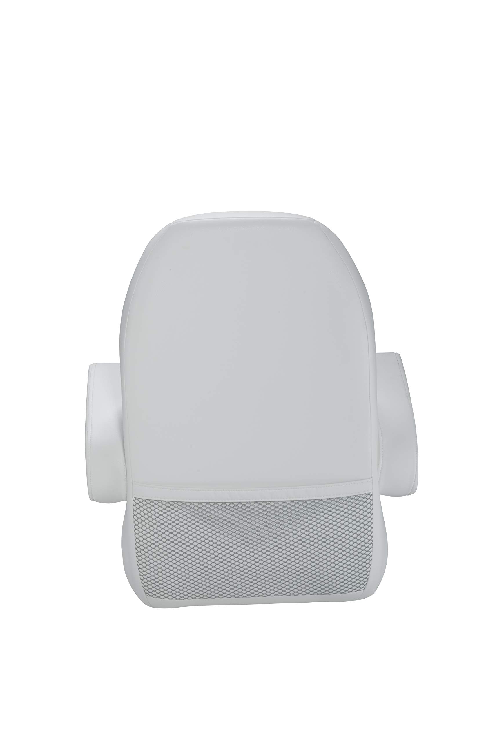 TaylorMade 674637 Platinum Series Furniture White High Back Recliner Pontoon Helm Seat