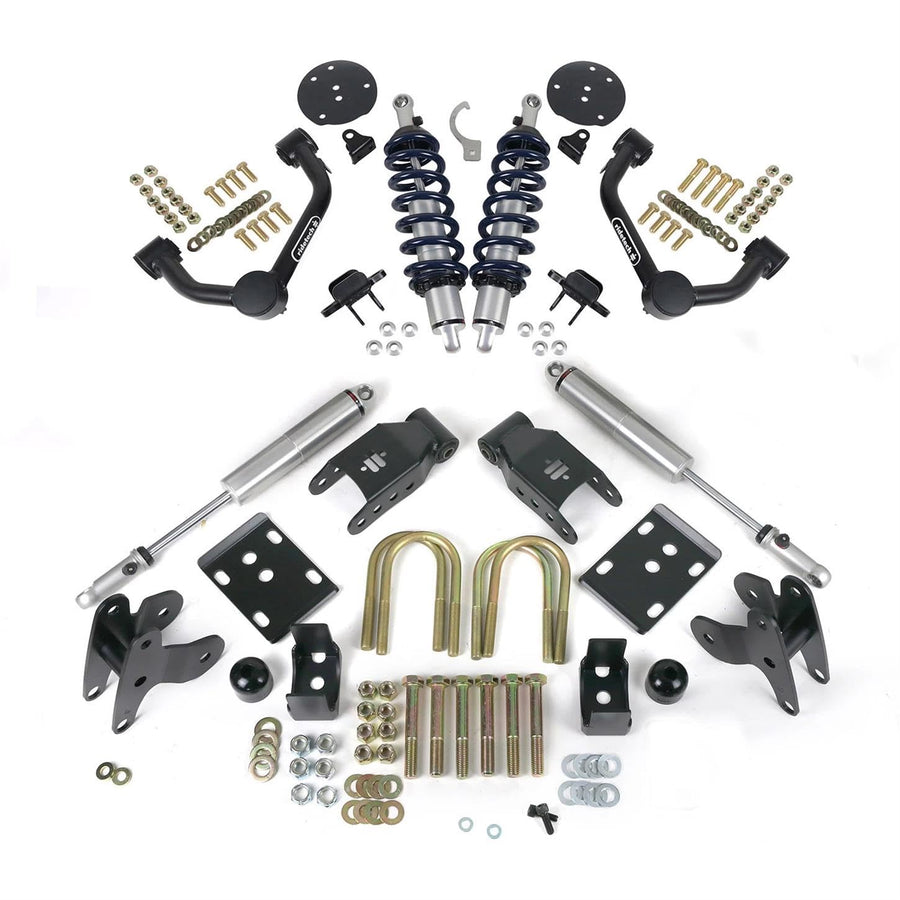 RideTech 12290110 Lowering Kit Front And Rear, 15-26 Compatible with F-150, 2WD