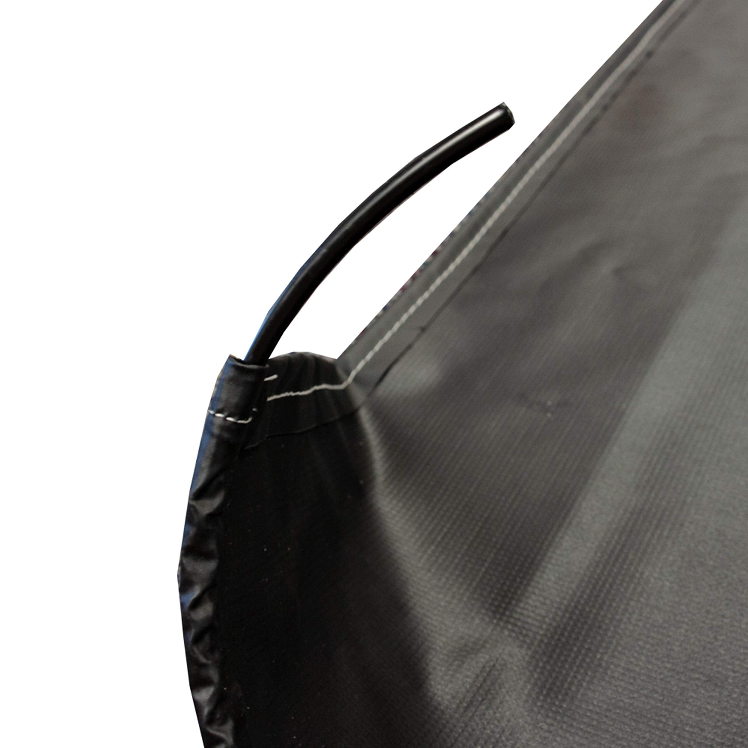 Carefree RV Slideout Awning Fabric Replacement Universal (200" x 81") - Cut to Fit Length, Standard RV Slide Room Extension Awning with FLXguard Protection for Pop Out Room (Black)
