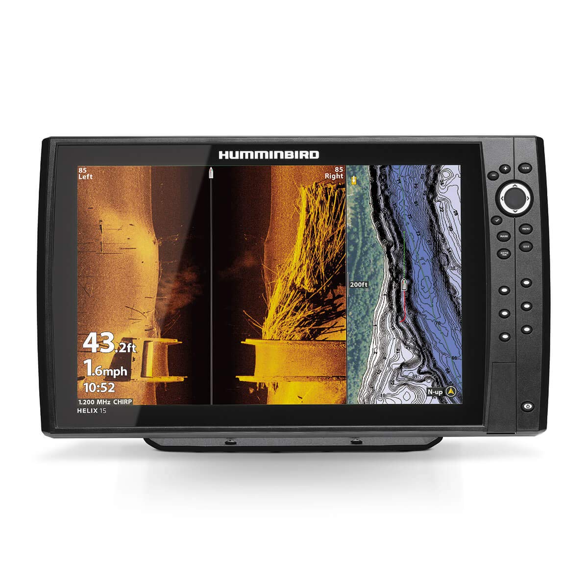 Helix 15 Humminbird 411320-1 Chirp MEGA SI+ GPS G4N