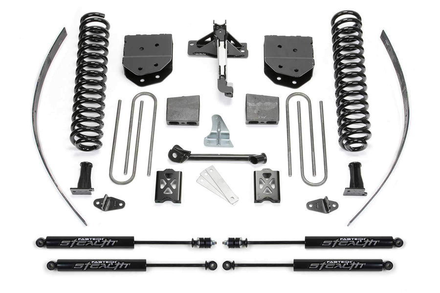 Fabtech Basic Lift System K20392M w/Shocks w/Stealth Monotube Shocks 8 in. Lift