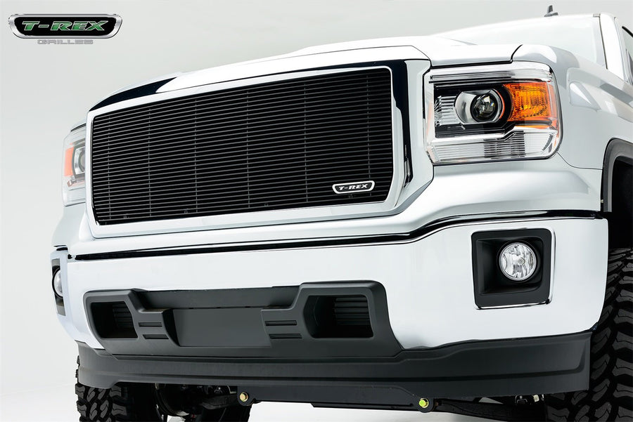 2014-2015 Sierra 1500 T-Rex Grilles Billet Grille, Black, 1 Pc, Insert - PN #20208B