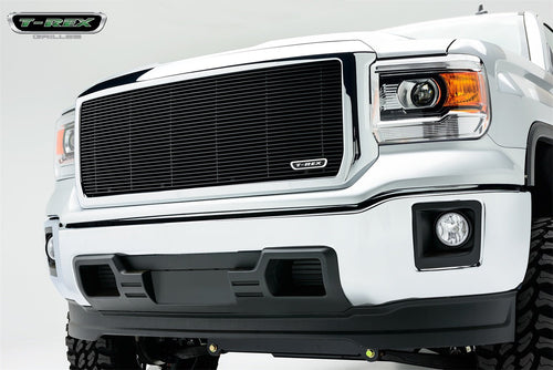 2014-2015 Sierra 1500 T-Rex Grilles Billet Grille, Black, 1 Pc, Insert - PN #20208B