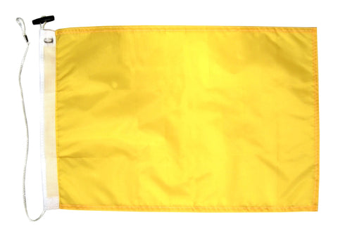 Code Q Flag, Taylor Made Products 93272, Yellow, 12 x 18-Inch