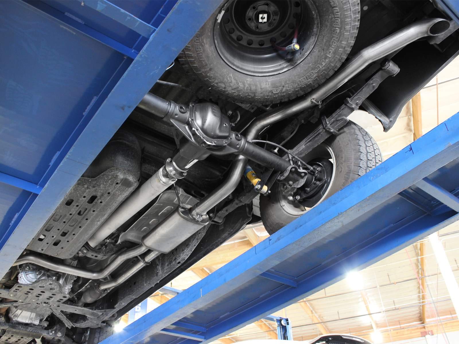 MACH Force-Xp aFe Power 49-46104 2-1/2" - 3" Stainless Steel Cat-Back Exhaust System for Nissan Frontier