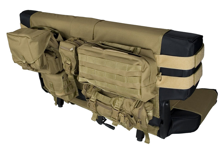Rugged Ridge Seat Cover, Rear, Cargo, Tan 13246.04; 87-06 Jeep CJ/Wrangler YJ/TJ