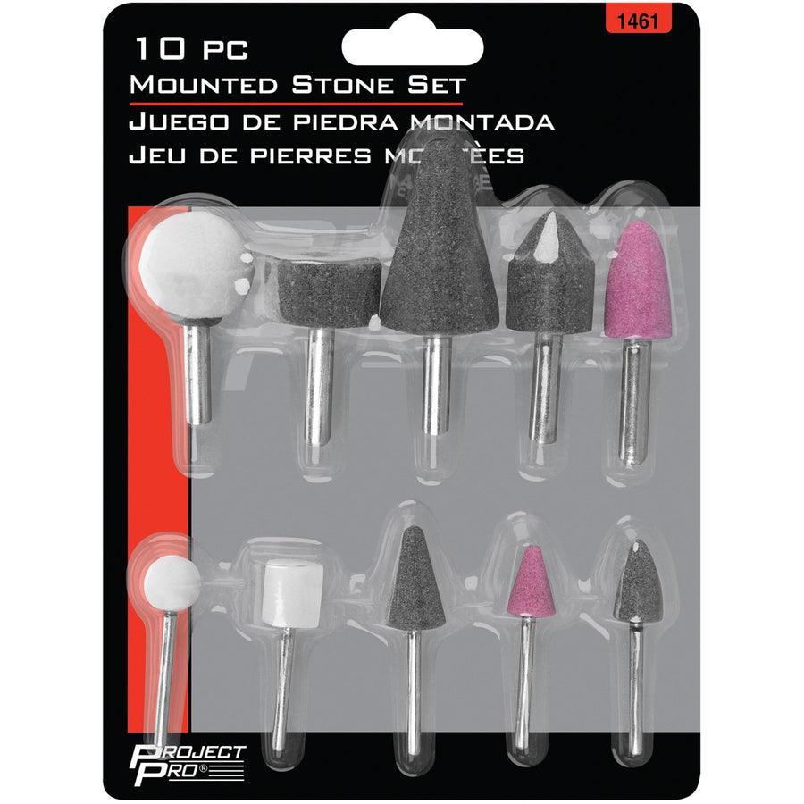 Aluminum Oxide Performance Tool 1461 Construction - Ideal for Carving, Polishing and Deburring in DIY Projects and Professional Settings