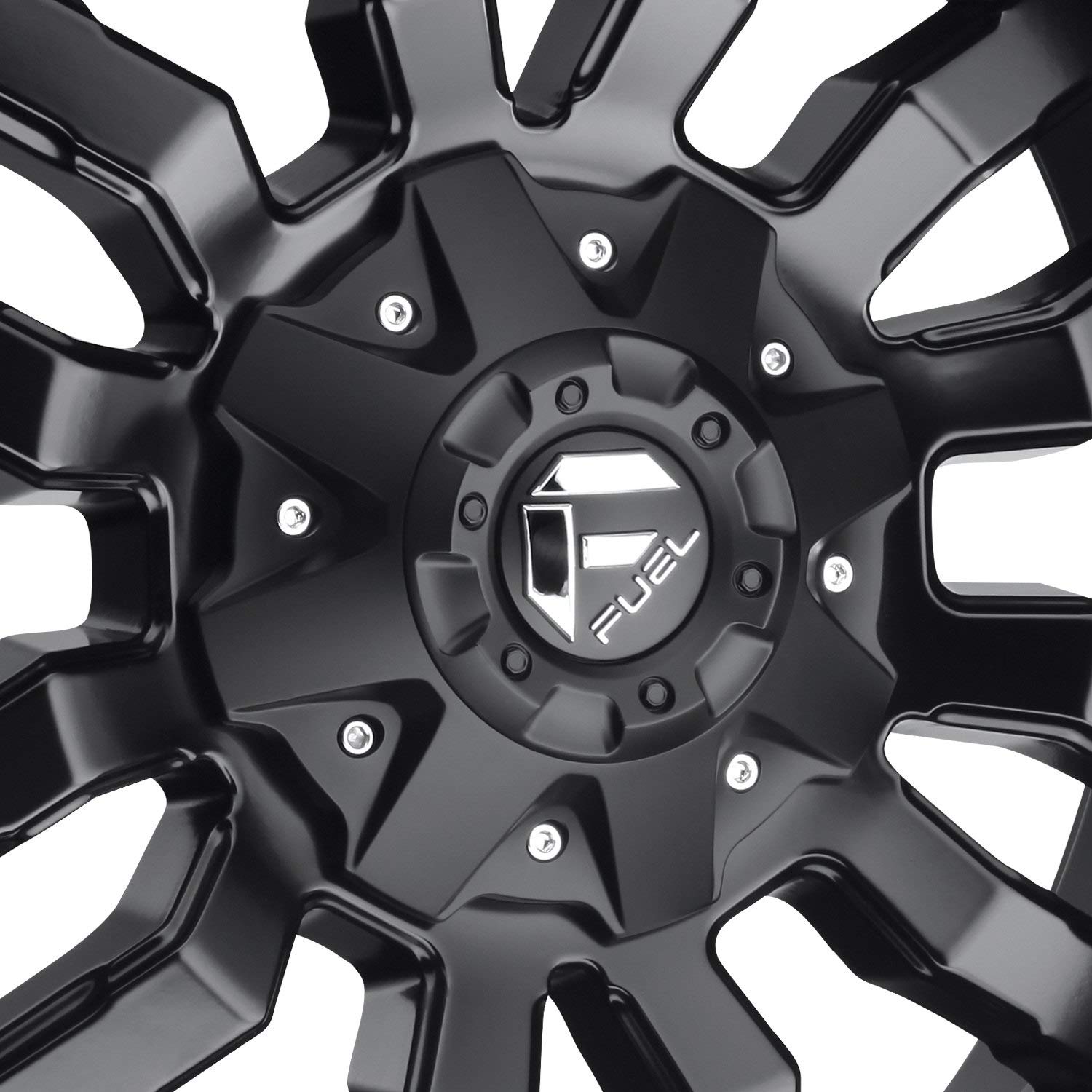 Sledge FUEL D596 Black Matte 20x9 8x6.5 1 offset
