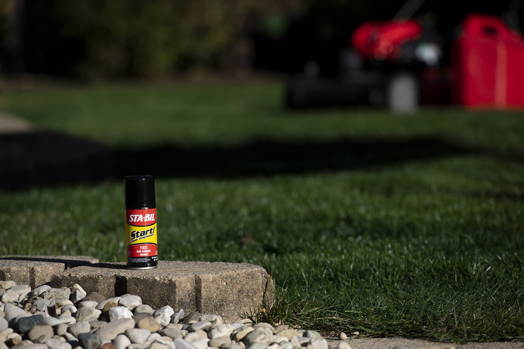 Start Your Engines! STA-BIL - Fixes Non-Running Engines - A Jump Start in A Can - Revitalizes Fuel System - Safe for 2 and 4-Cycle Engines - Quick, Easy Starts Ensured, 2 fl. oz. (21214)