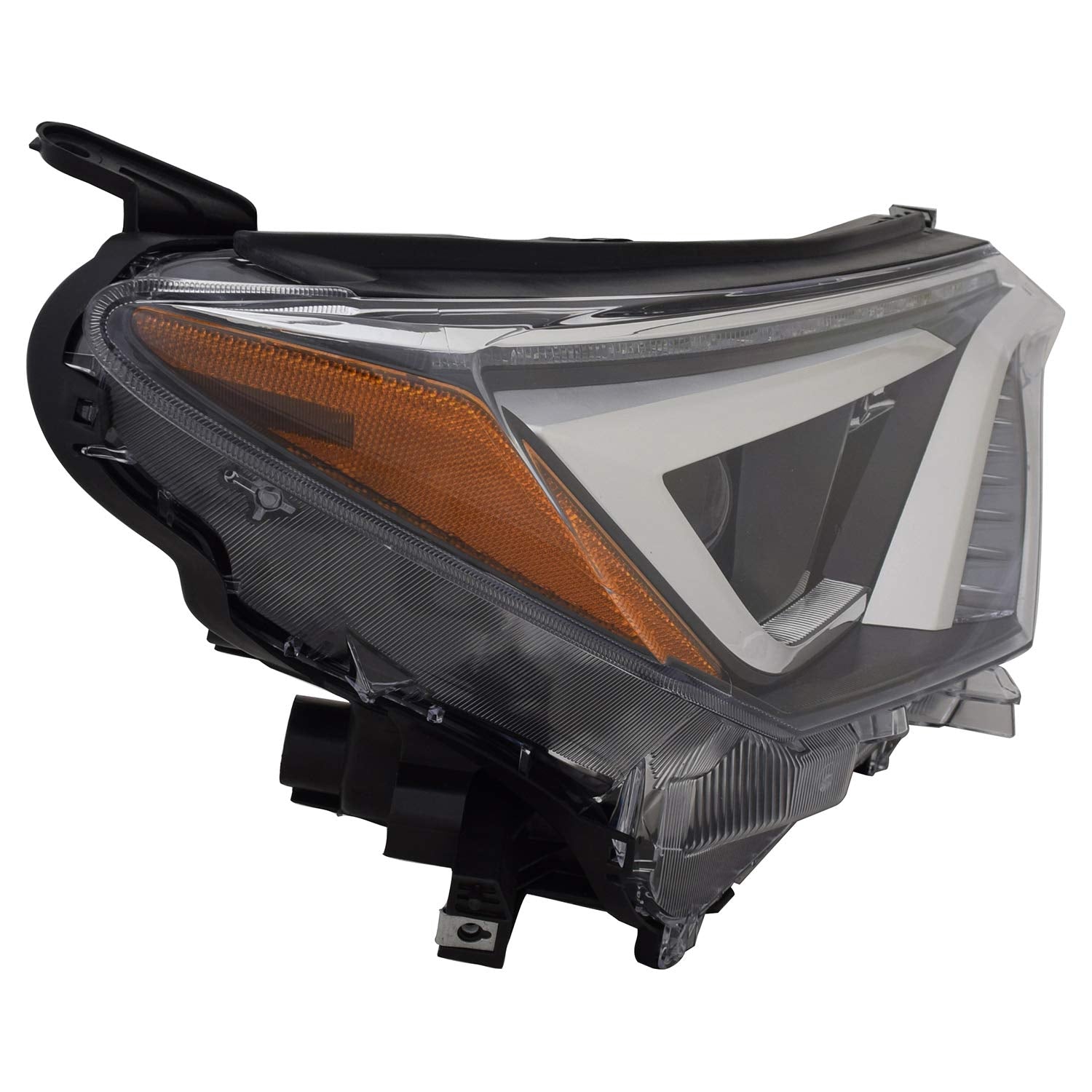 Right TYC Headlight Assembly Compatible with 2016-2018 Toyota Rav4