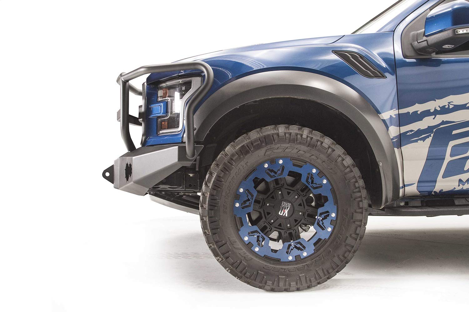 Front Bumper 17-C Raptor with Full Grill Guard Bare