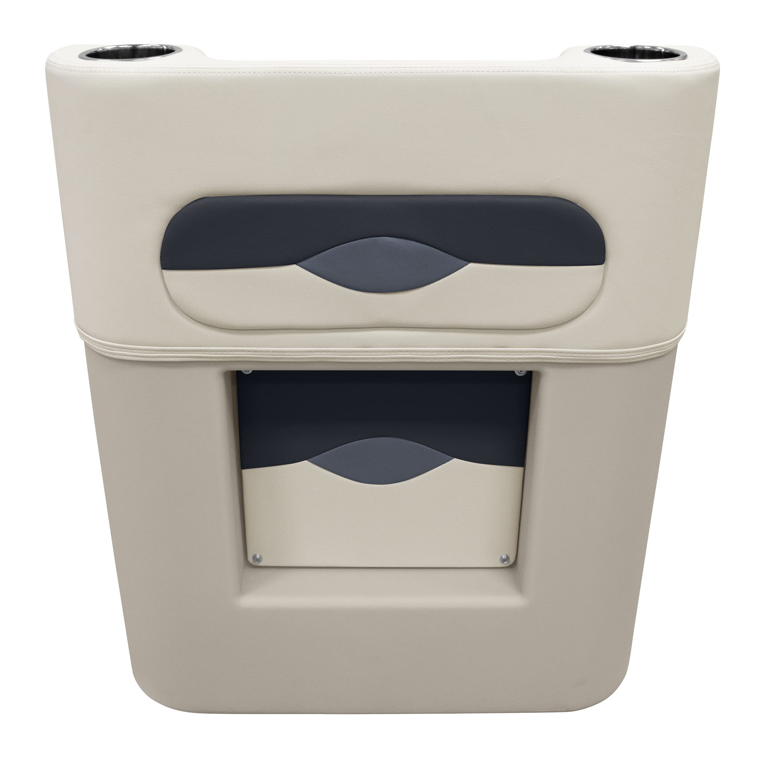 Wise Premier Series BM1158-986 Pontoon Helm Steering Console, Platinum/Spectra Navy/Cobalt