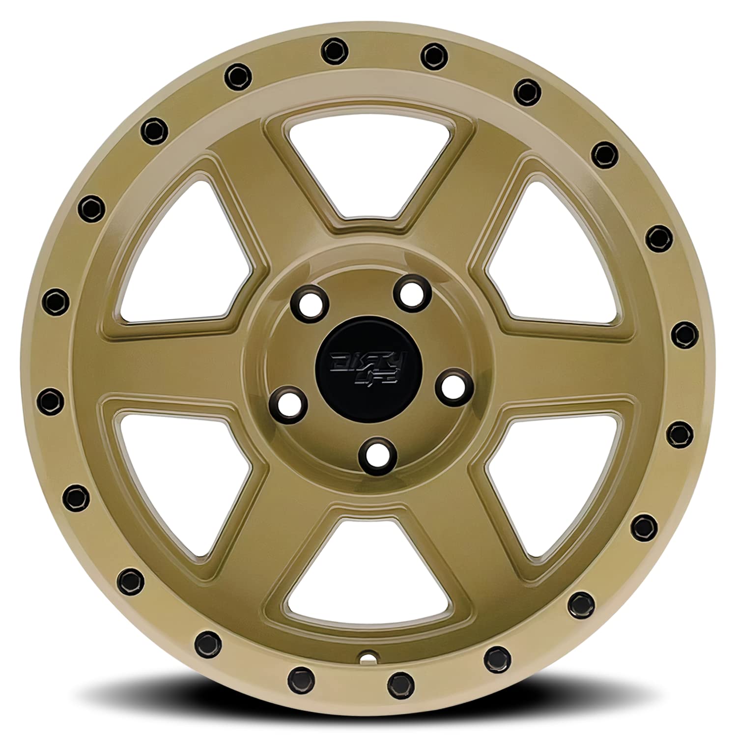 Desert Sand Dirty Life Compound Wheel (20 x 9. inches /5 x 127 mm, 12 mm Offset)