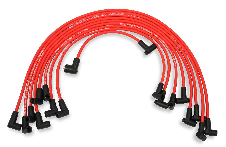600 Pro Mallory Wire Spark Plug Wires HEI Terminal Style