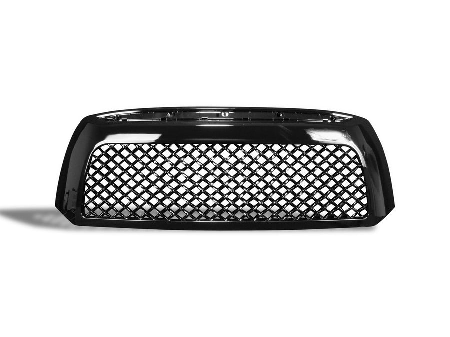 7150317 Armordillo USA Mesh Front Hood Bumper Grille - Gloss Black Fits 2007-2009 Toyota Tundra