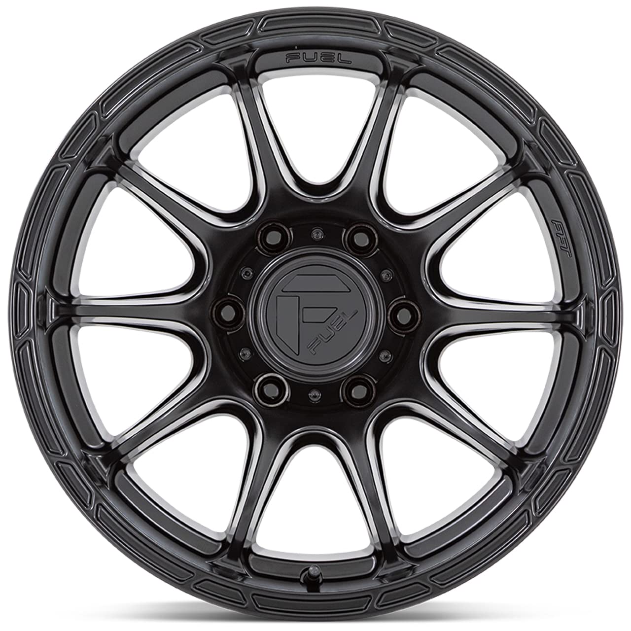 FUEL OFF-ROAD 17X9 VARIANT 5X5.0 4.53-12mm MATTE BLACK - D79117907545