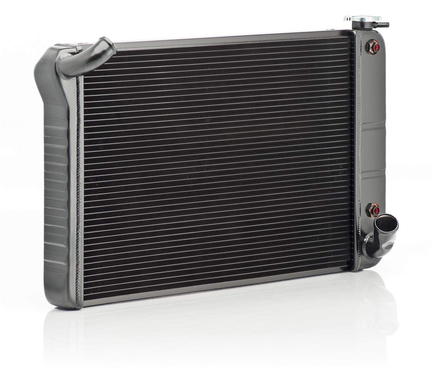 Be Cool OE 17025 Black Finish Restoration Crossflow Radiator