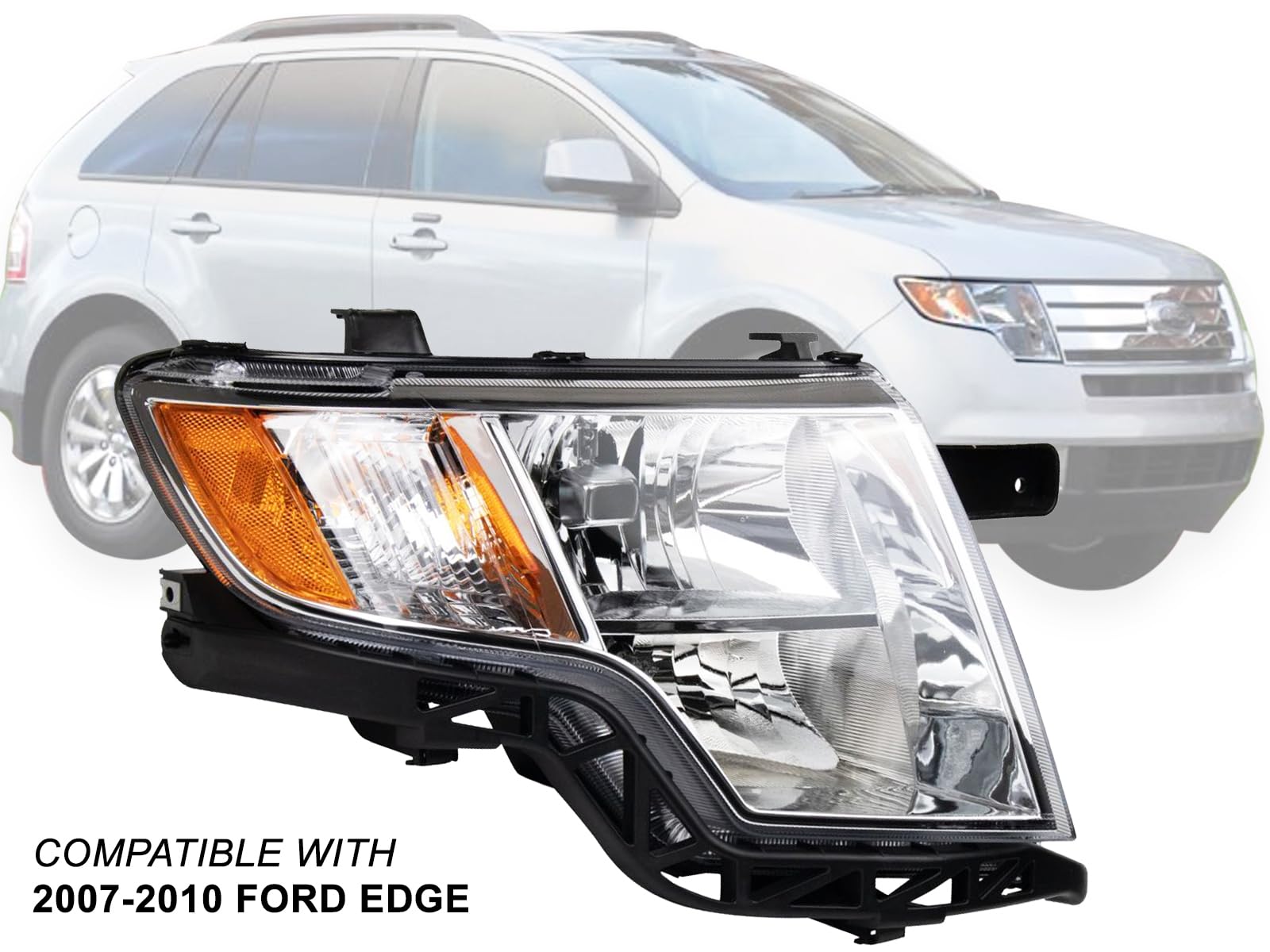 FORD EDGE OE Replacement Headlight Assembly 2007-2010 (Partslink FO2503228)