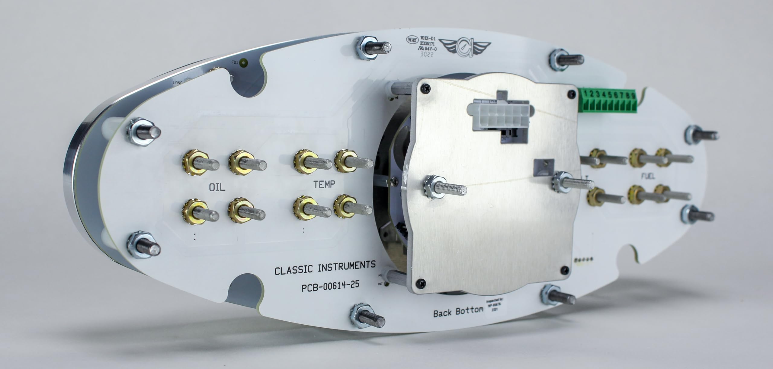 AW3200PB Classic Instruments All American 5 Gauge Set Polished Bezel - GM