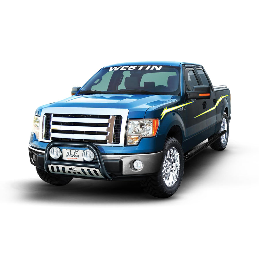 Westin 72-37405 Wind Deflector in-Channel 4pc fits 2009-2014 F150 SuperCrew