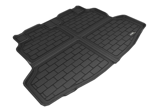 3D MAXpider Kagu Custom Fit Cross Fold Cargo Liner (Black) Compatible with Honda Civic Hatchback Sport 2017-2021- Cargo Liner