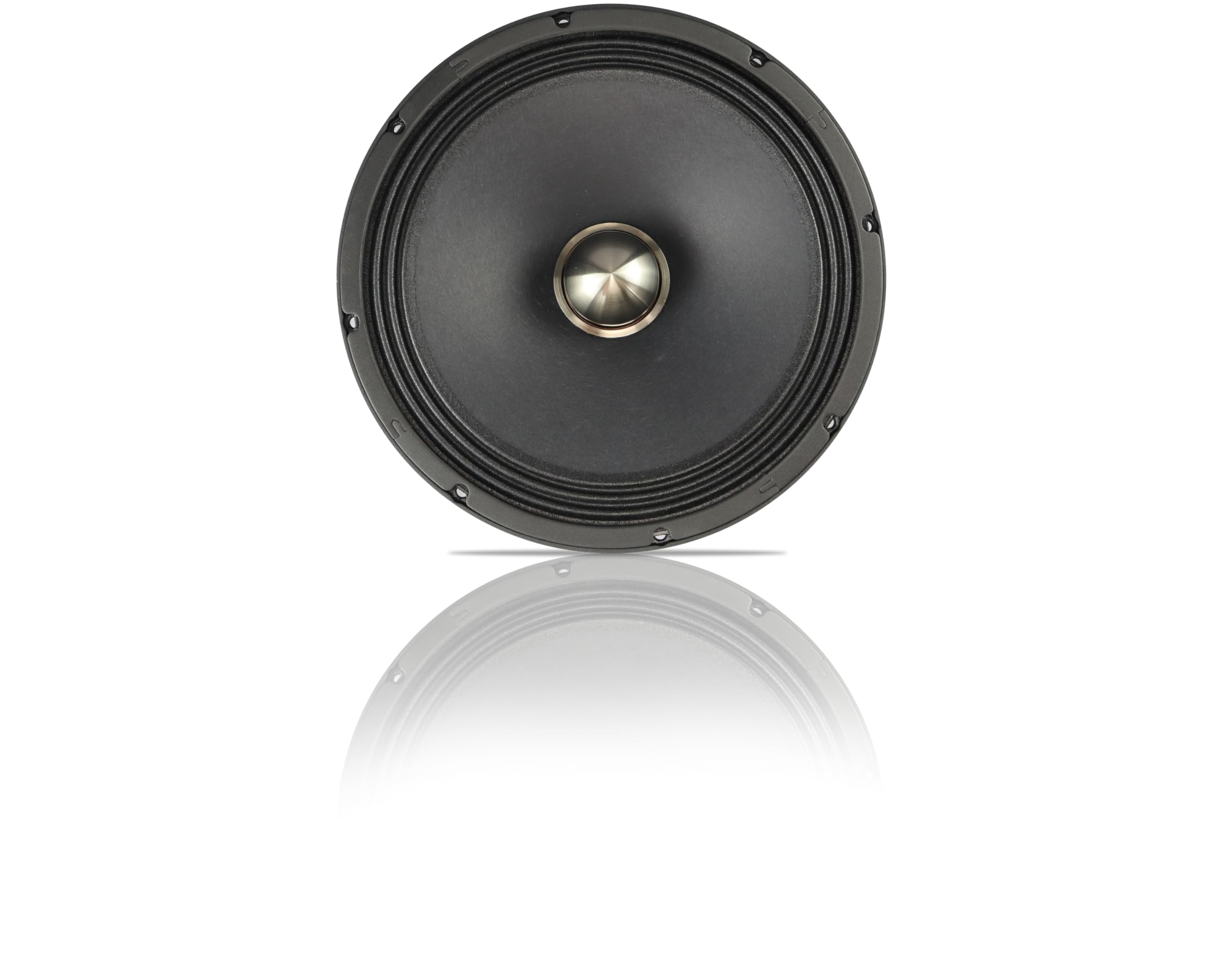 LCMRv.2-10 Sundown Audio Midrange Speaker - 120W RMS, 8-Ohm - 10" Phase Plug Design - High-Power Car Audio Driver, 20Hz-10kHz Full Range - Single Unit
